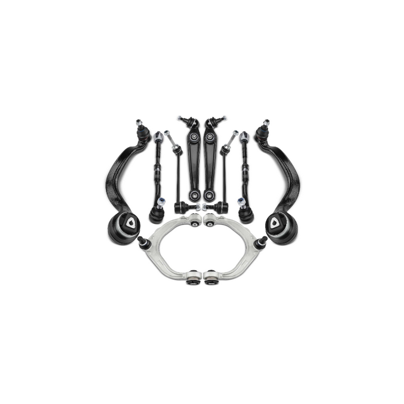 Front Lower Upper Control Arm Kit 10 piece set for BMW X5 E70 4.8 i xDrive 4.8L N62 2006-2008